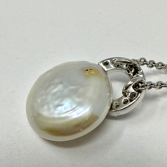 Pearl and Diamond Necklace