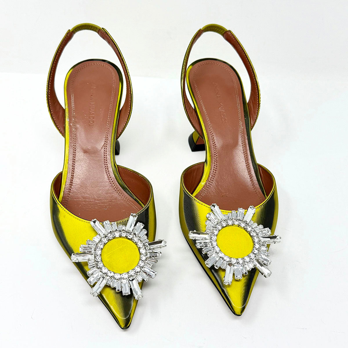 Amina Muaddi Slingbacks