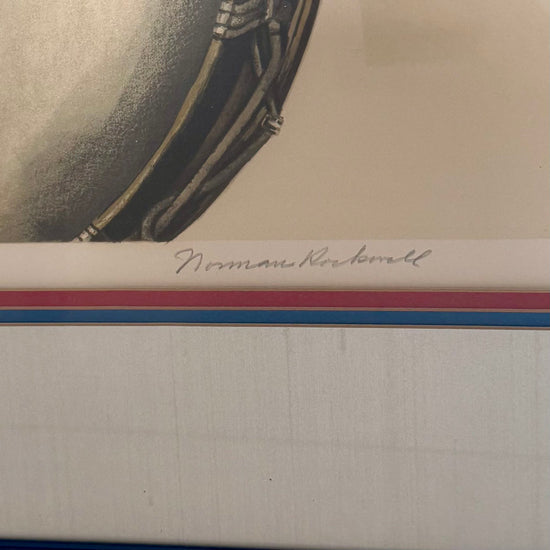 "America Marches Ahead" Signed and Numbered 42/200