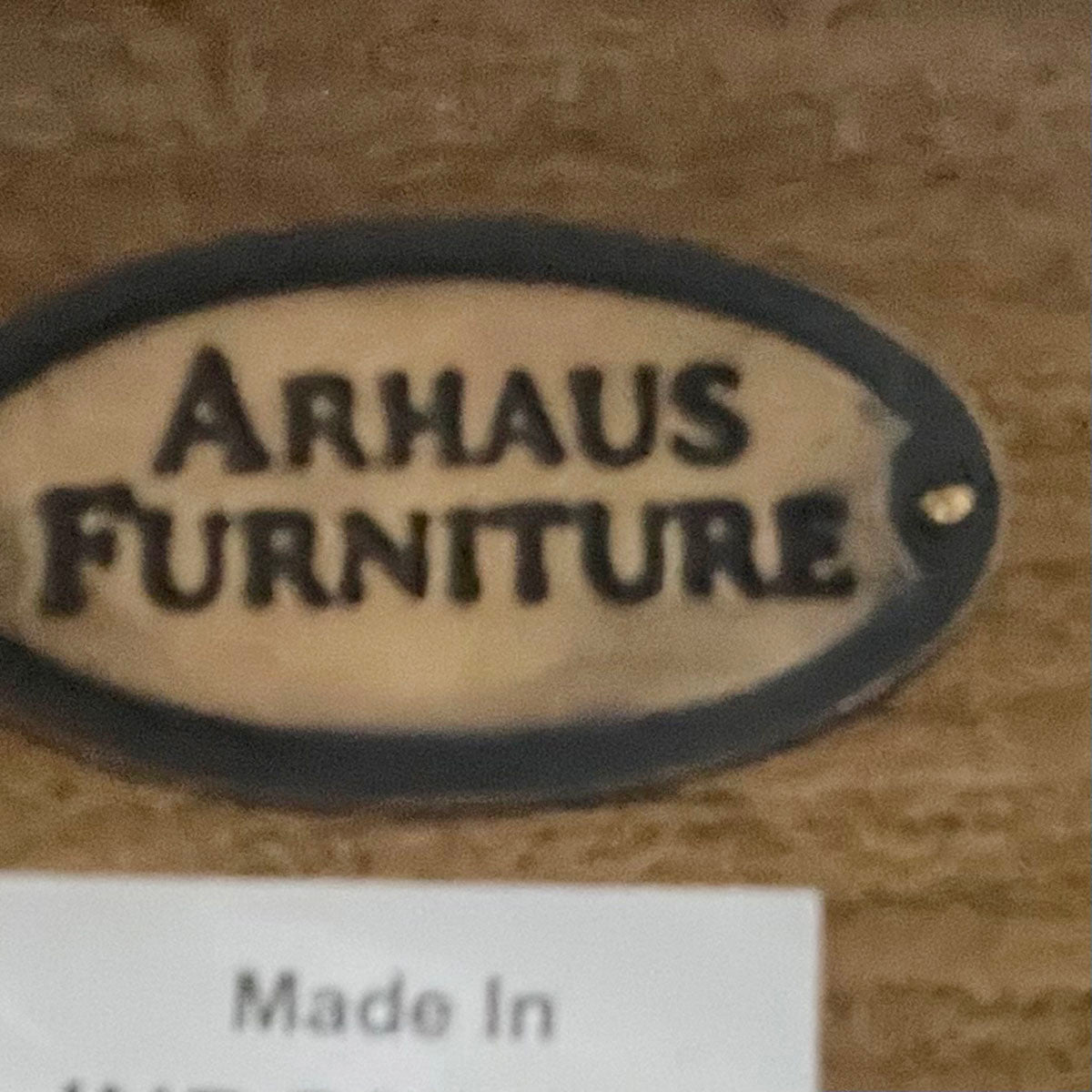 Arhaus Wood Desk with Two Matching 2-Drawer File Cabinets