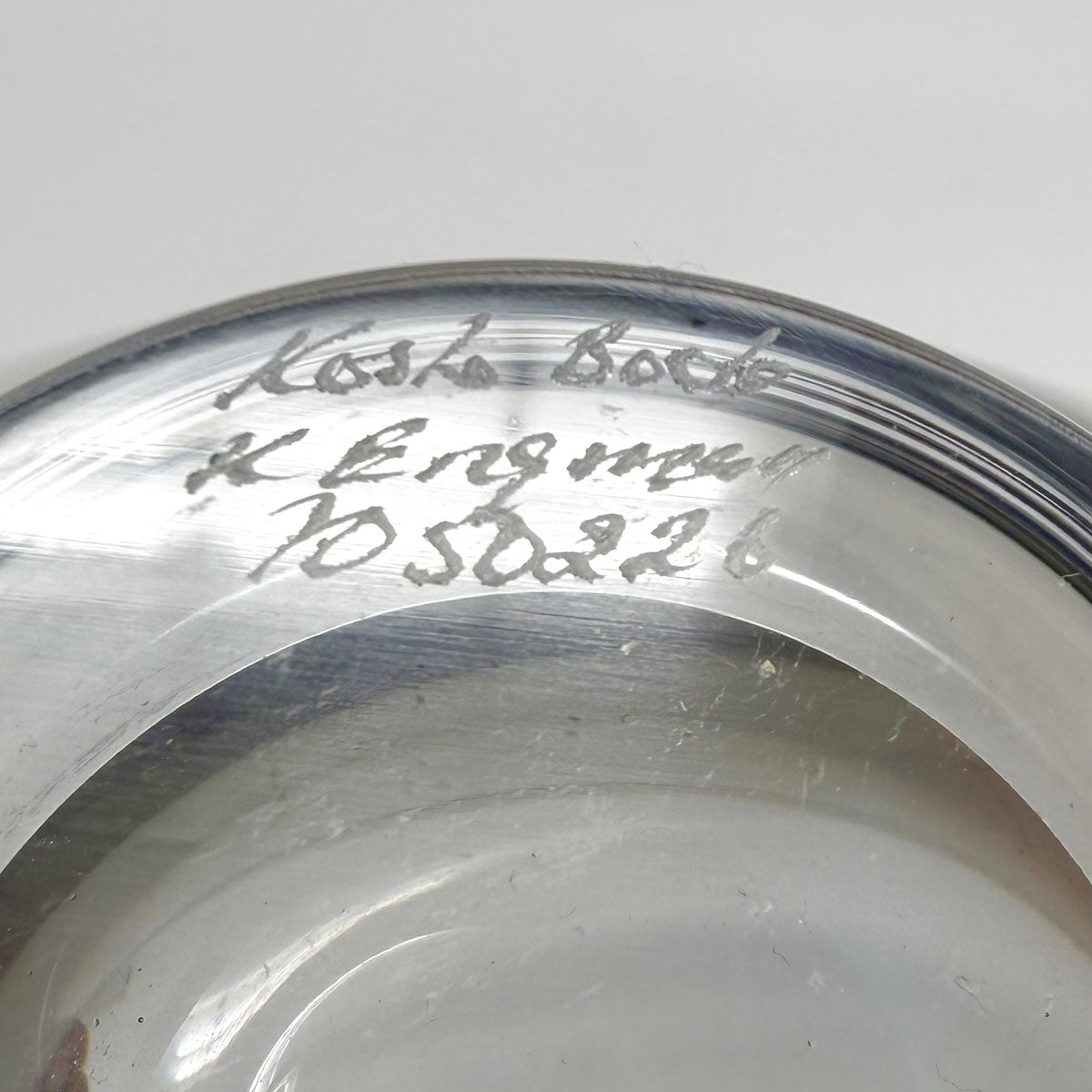 Tobago Bowl, Signed Kjell Engman