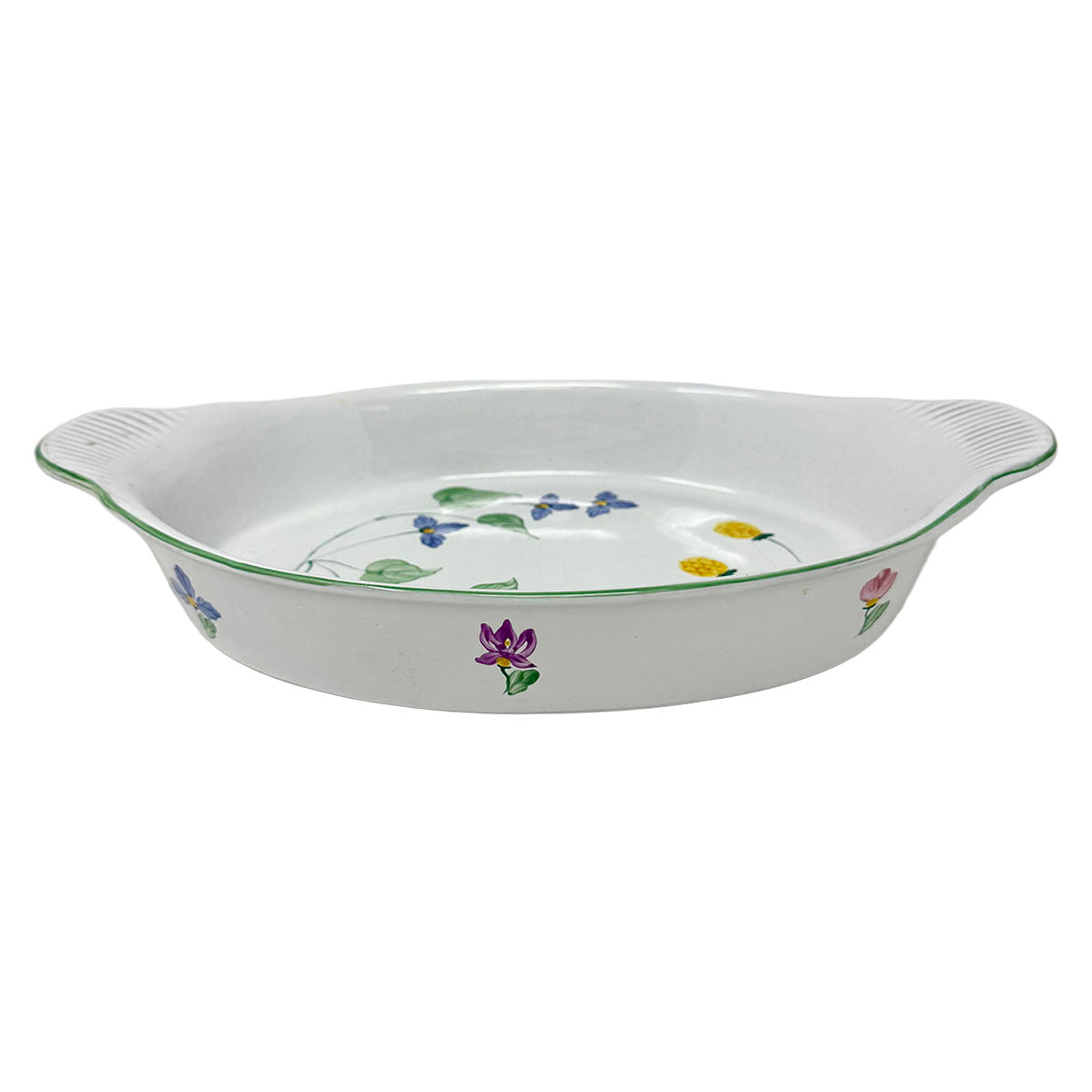 50 Pcs: 8 6 Pc Place Settings of Wildflower Dshwre + Tea Pot & Baking Dish