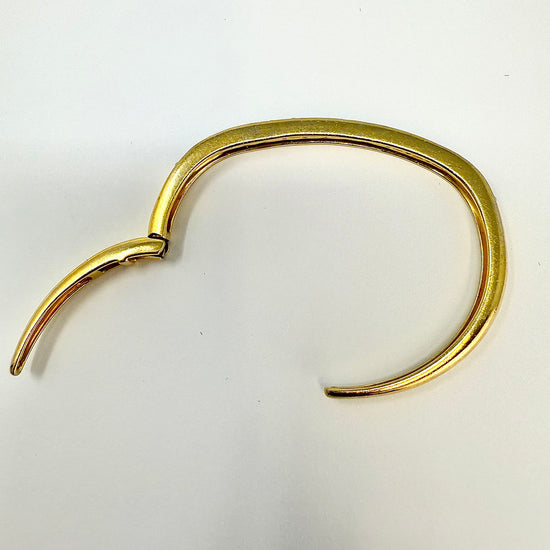 18K Gold Cuff Bracelet with Spinel