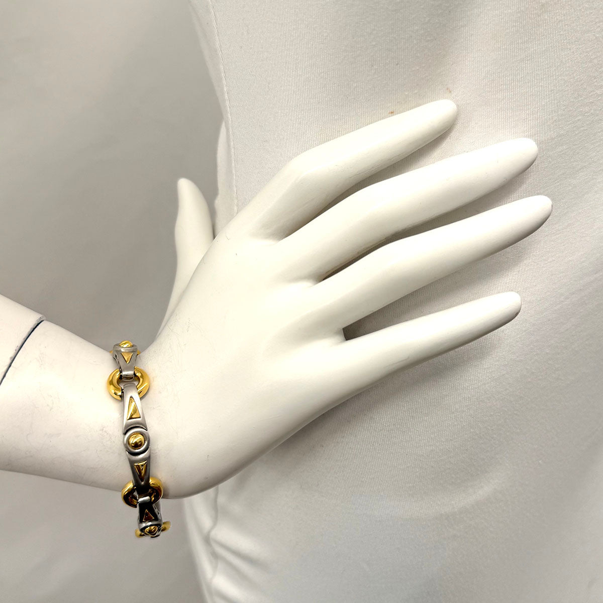 Rudolph Erdel 18K Gold & Platinum 7.5" Bracelet