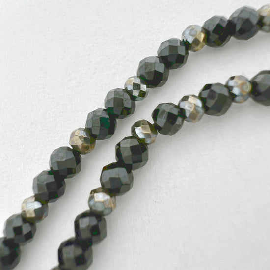 Lena Skadegard Black Spinel on Cord Necklace