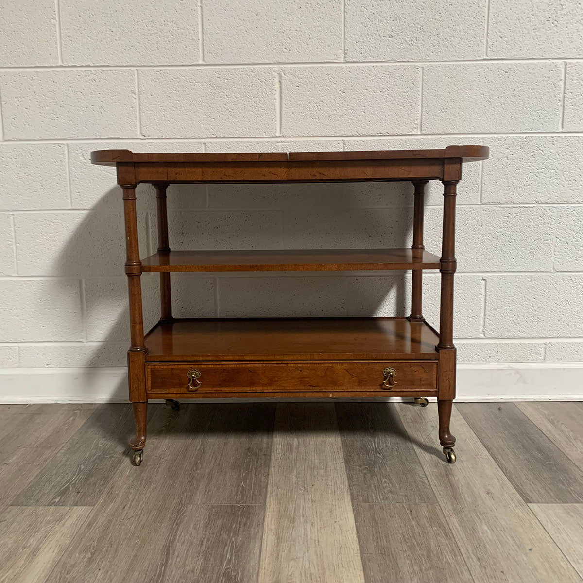 Wooden Bar Cart