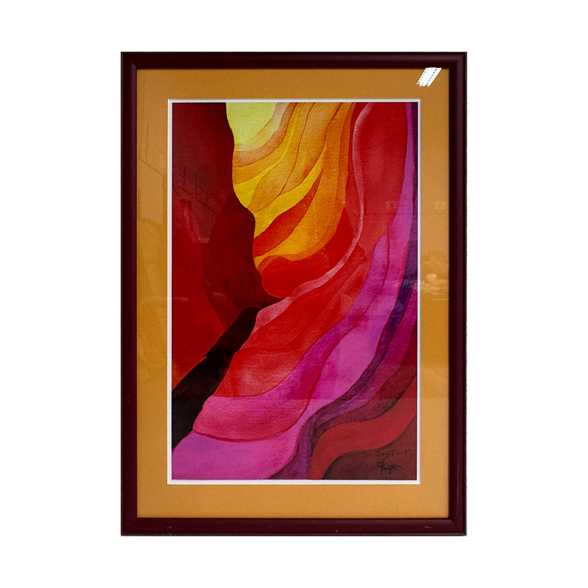 "Ondulation #1" Giclee from Watercolor 1/50 Signed