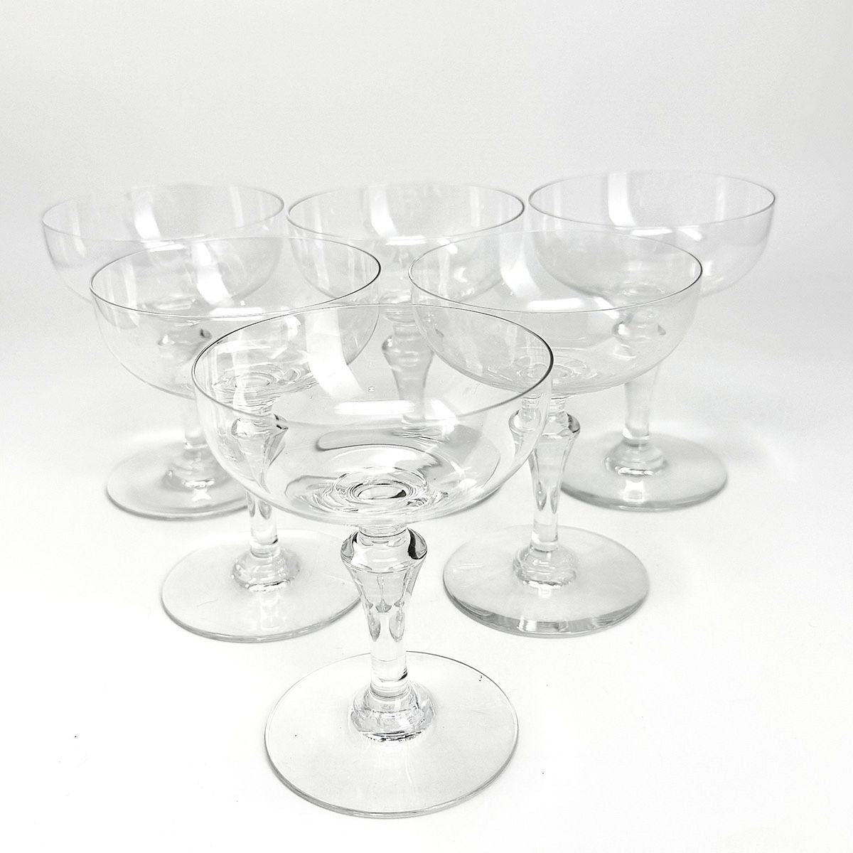 Baccarat Normandie Coupes/Sorbet Glasses Set of 6