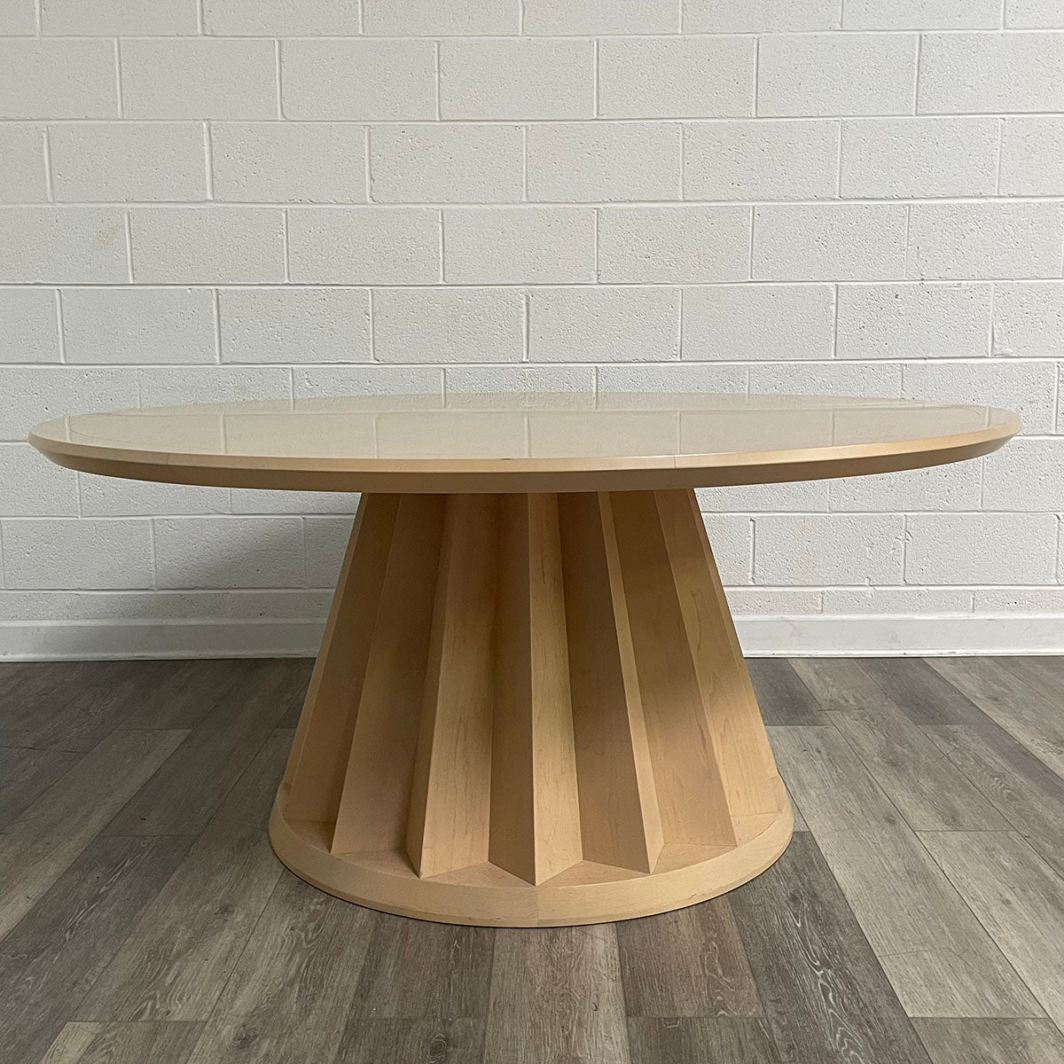 Round Wooden Dining Table
