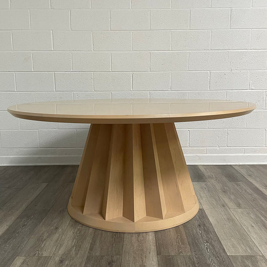 Round Wooden Dining Table