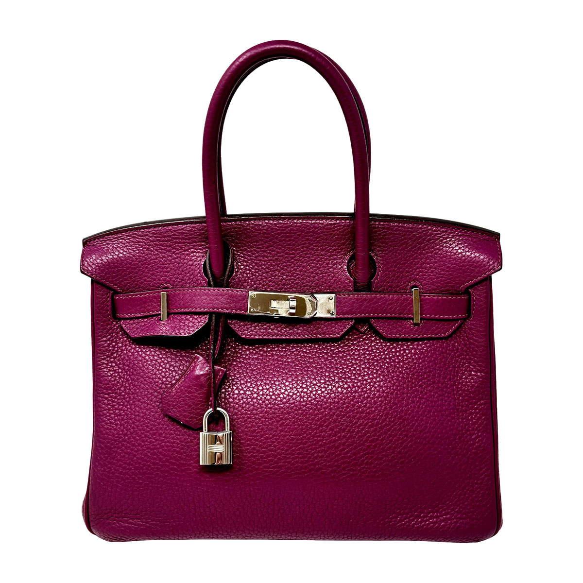 Hermes Clemence Birkin 30 Handle Bag