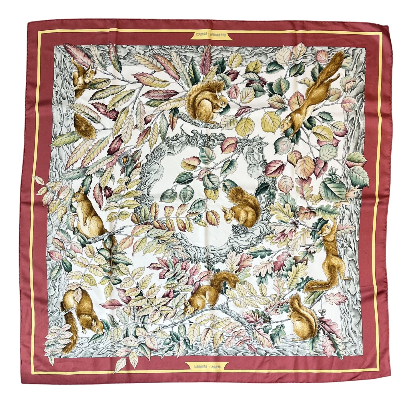 Hermes "Casse - Noisette"  Scarf