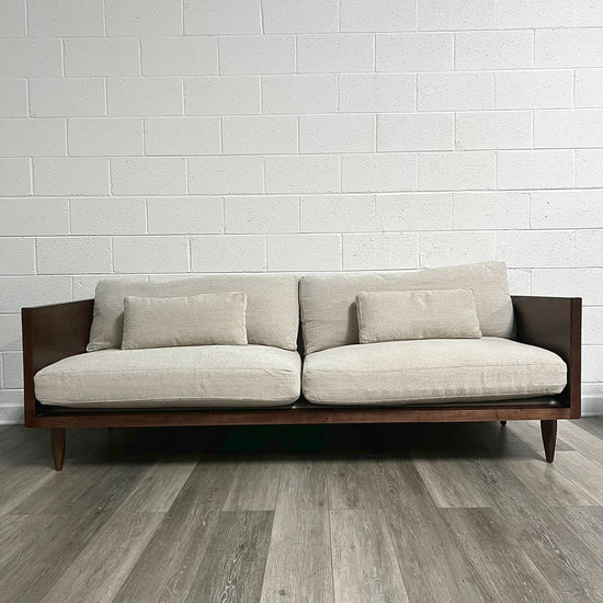 Wood Frame Upholstered Sofa