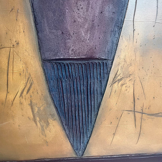 "Abstract Diptych" Original Painting Signed on Back