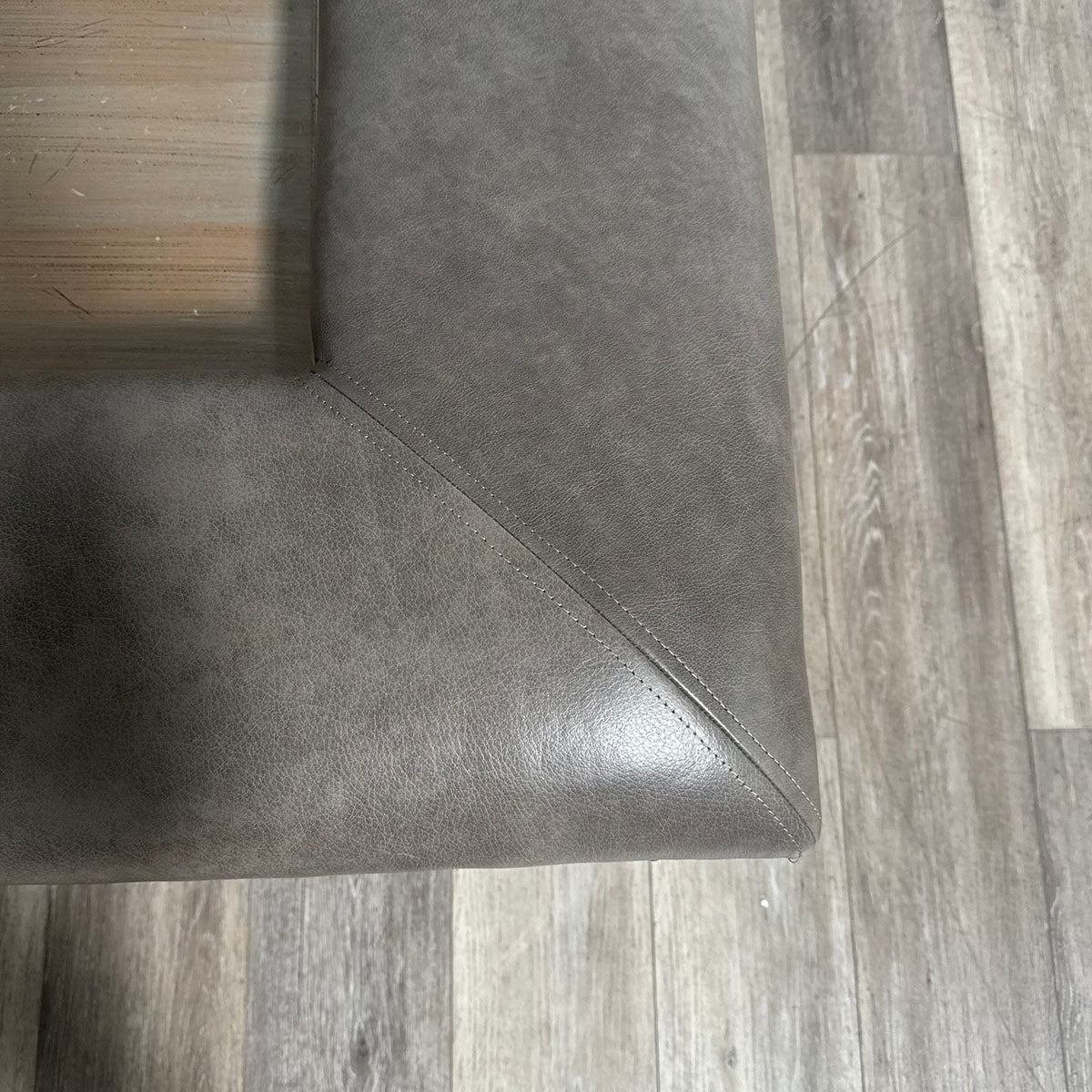 Custom Leather Coffee Table