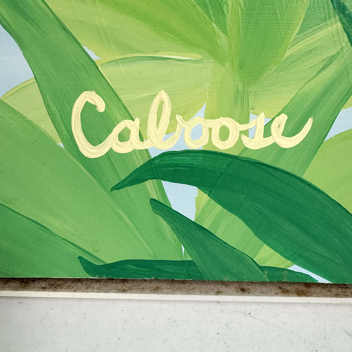 "Tropical Paradise II", Signed
