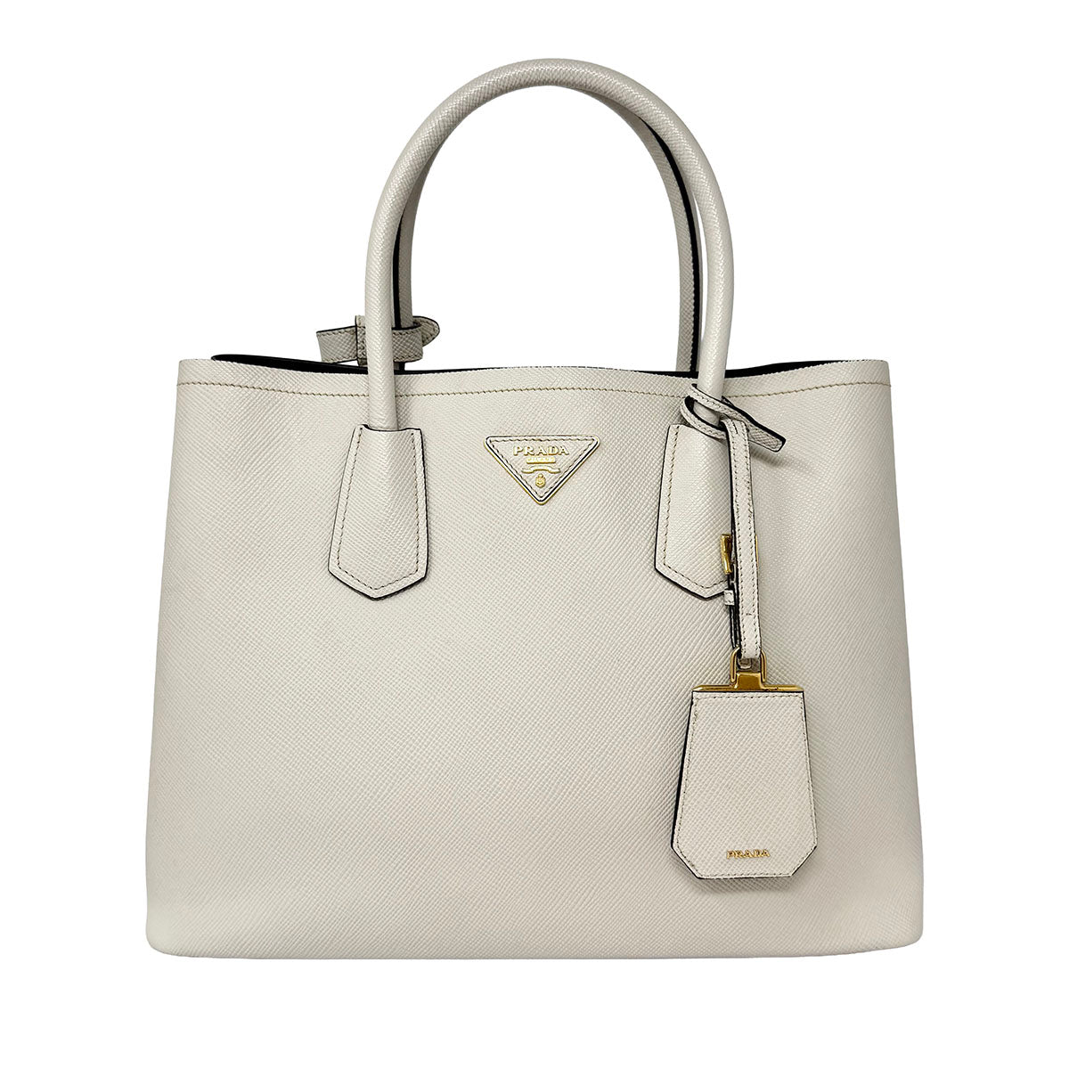 Prada Saffiano Cuir Double Bag