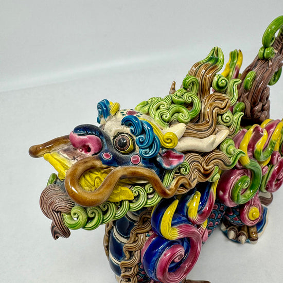 Cochin Ware Dragon Figurine