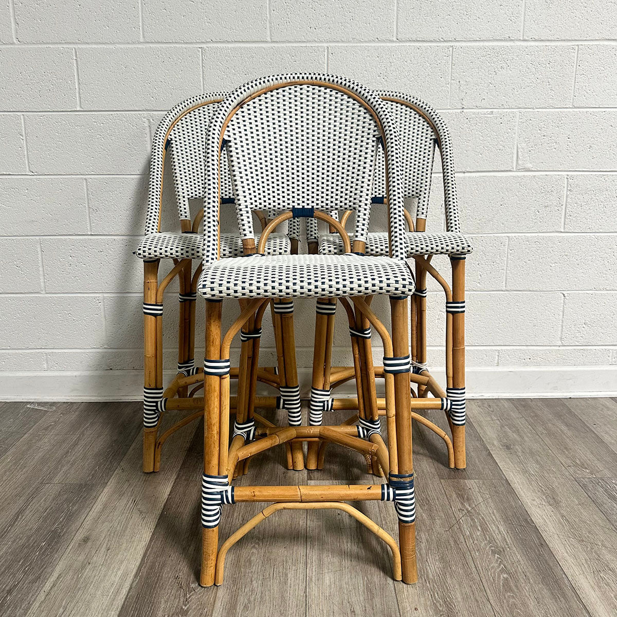Set of 3 Serena & Lily Counter Stools