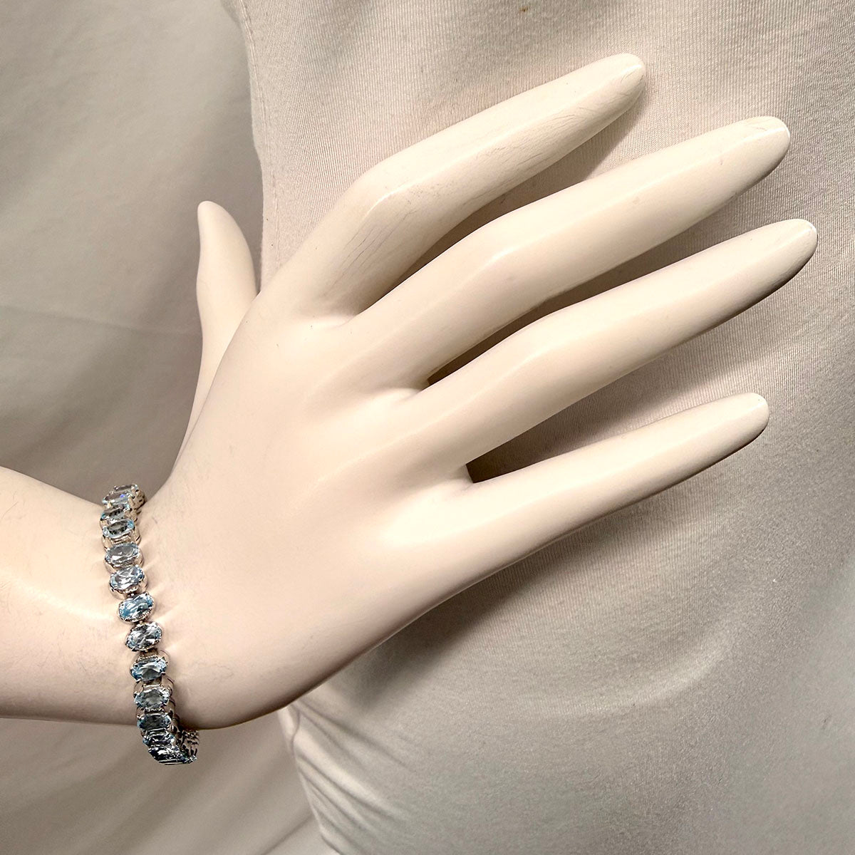 Tracey Mayer Blue Topaz Bracelet