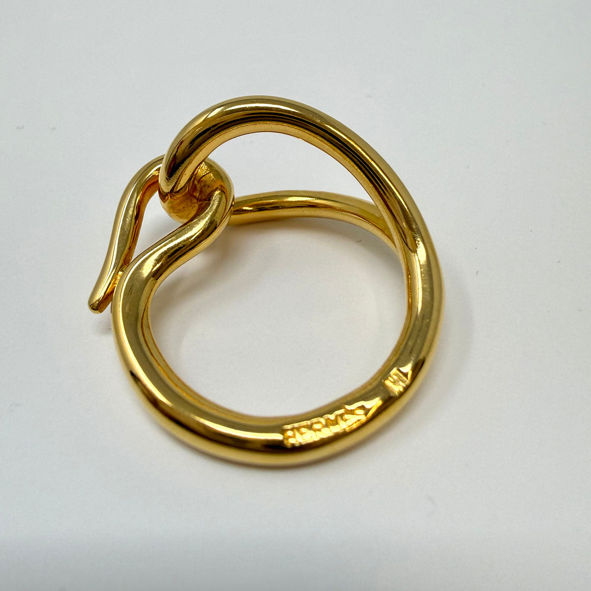 Hermes Jumbo Hook Scarf Ring