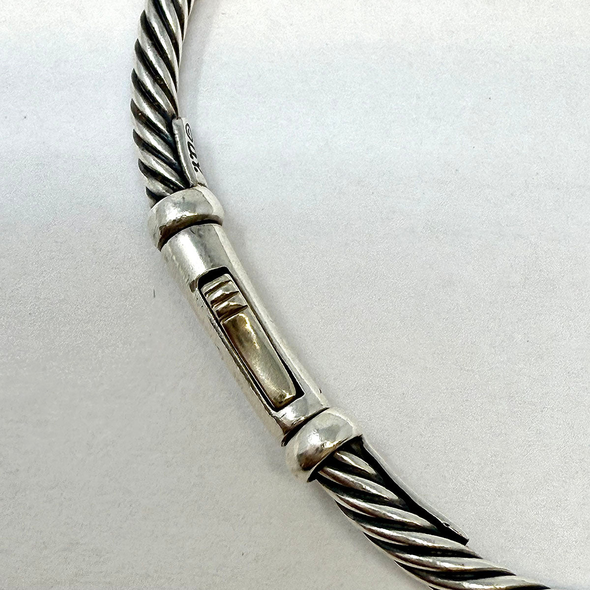 David Yurman Two-tone Hampton Cable  Bracelet