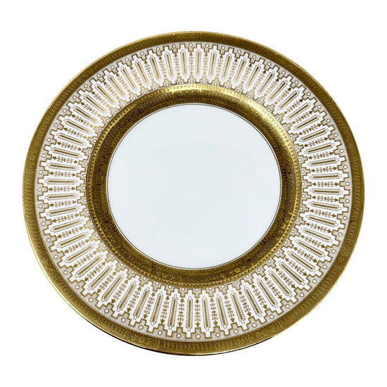 Gold Trim Dinner Plates Set of 12