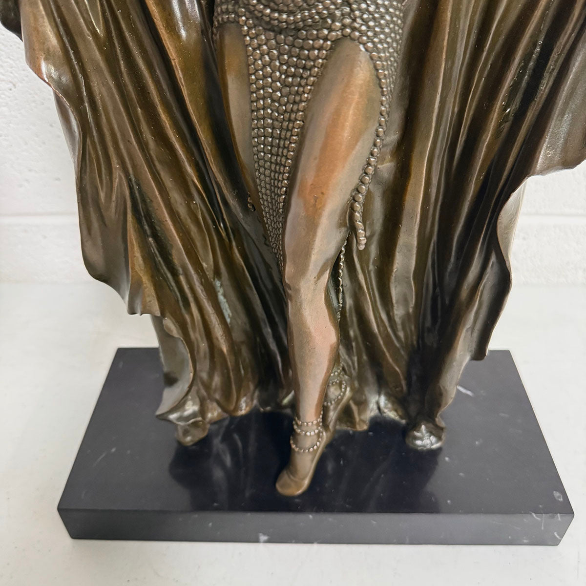 "Semiramis the Mythical Queen" Bronze Sculpture Signed