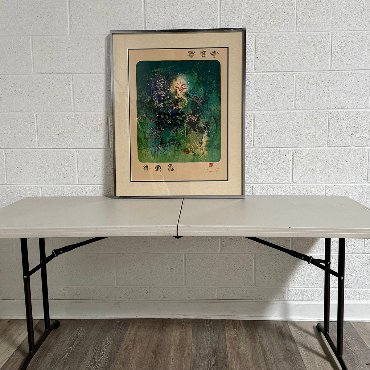 "Lunar Floral" Signed COA Included