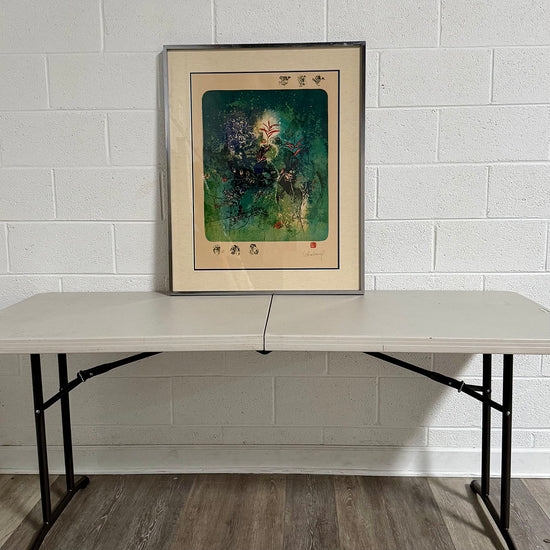 "Lunar Floral" Signed COA Included