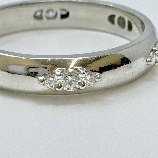 Varna Platinum Diamond Band
