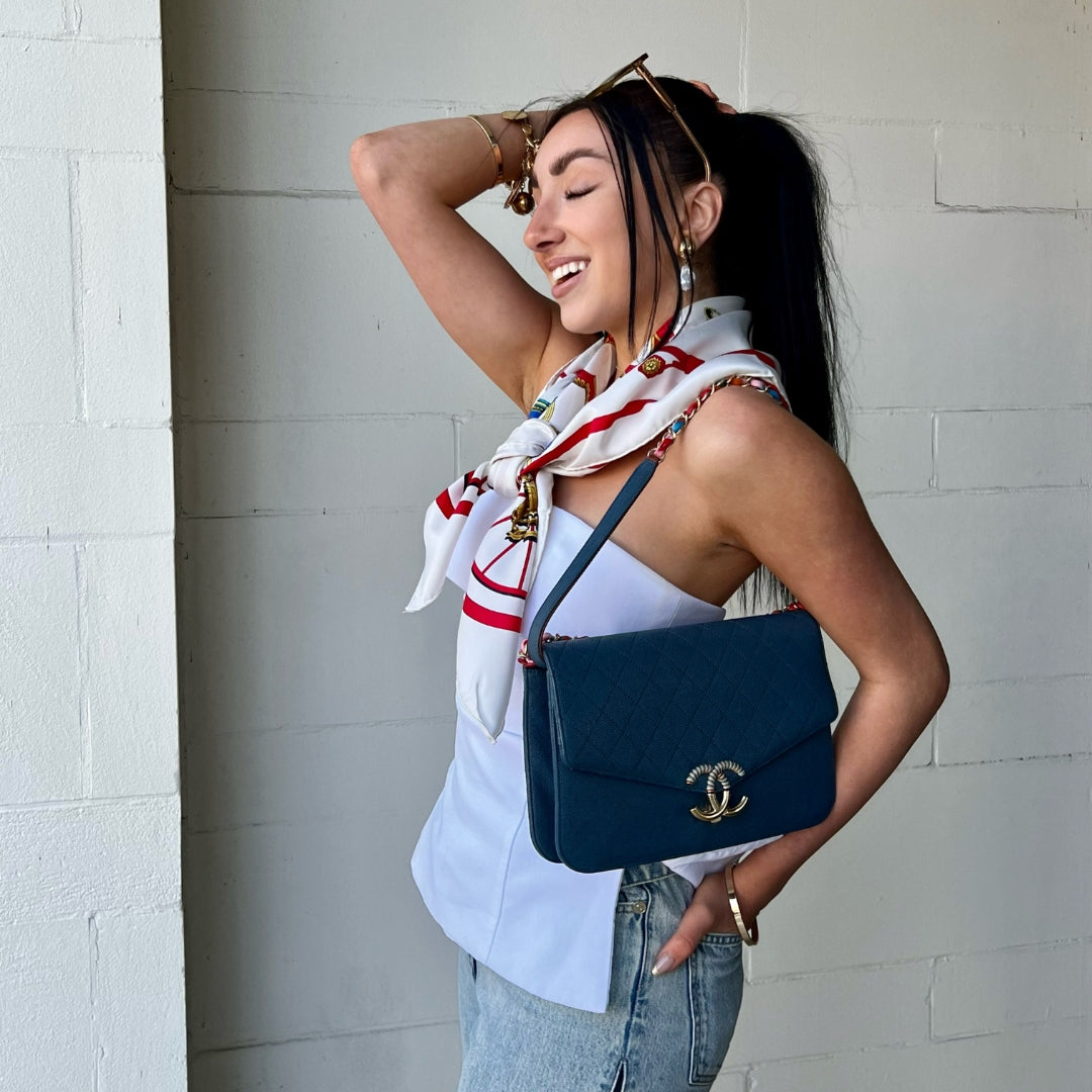 Chanel Paris Cuba Thread Around Flap Bag