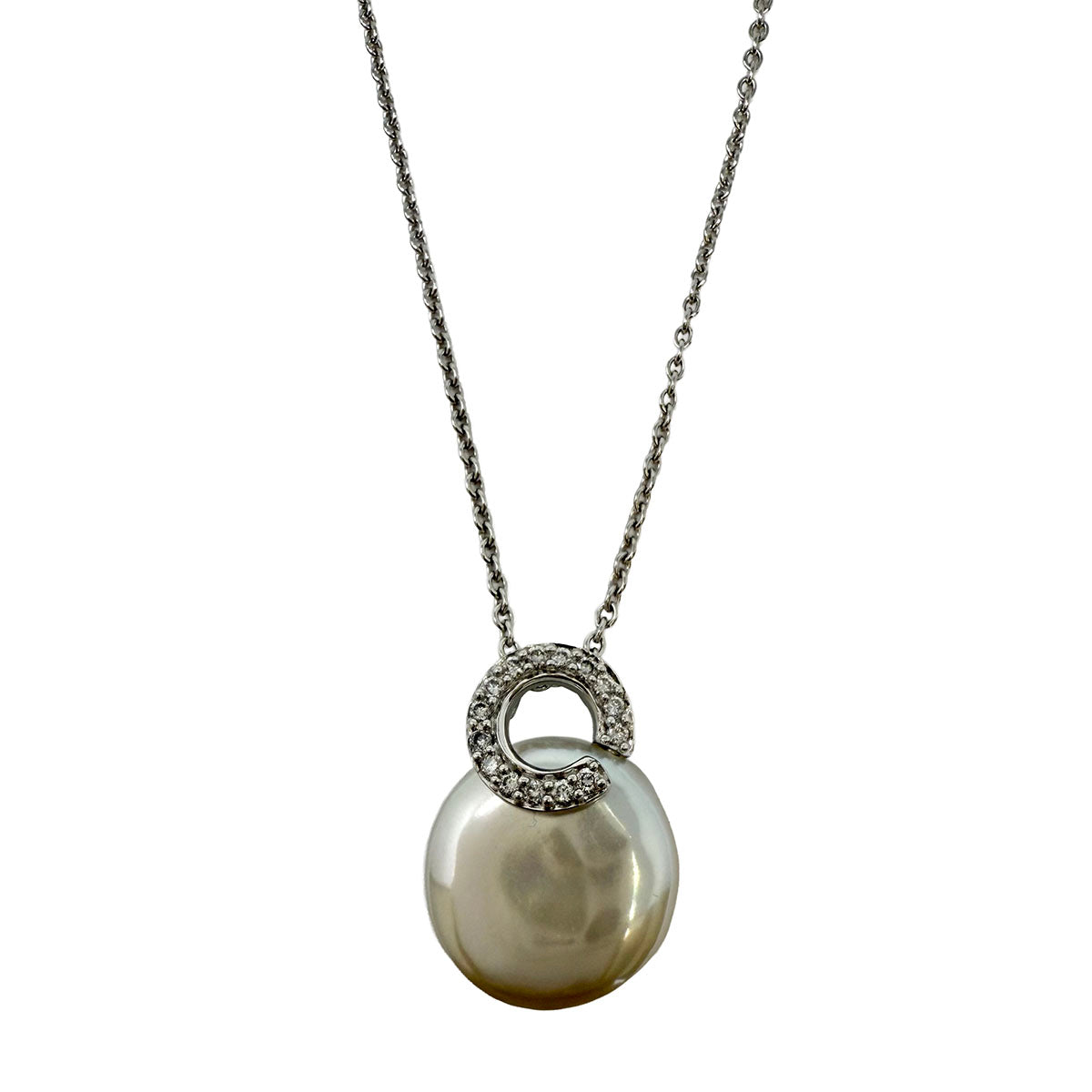 Pearl and Diamond Necklace