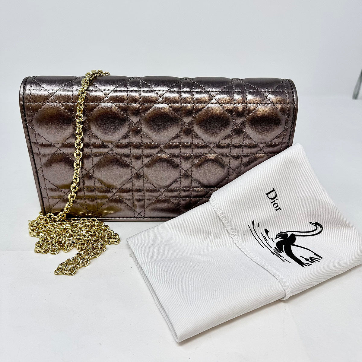 Christian Dior Lady Dior Clutch