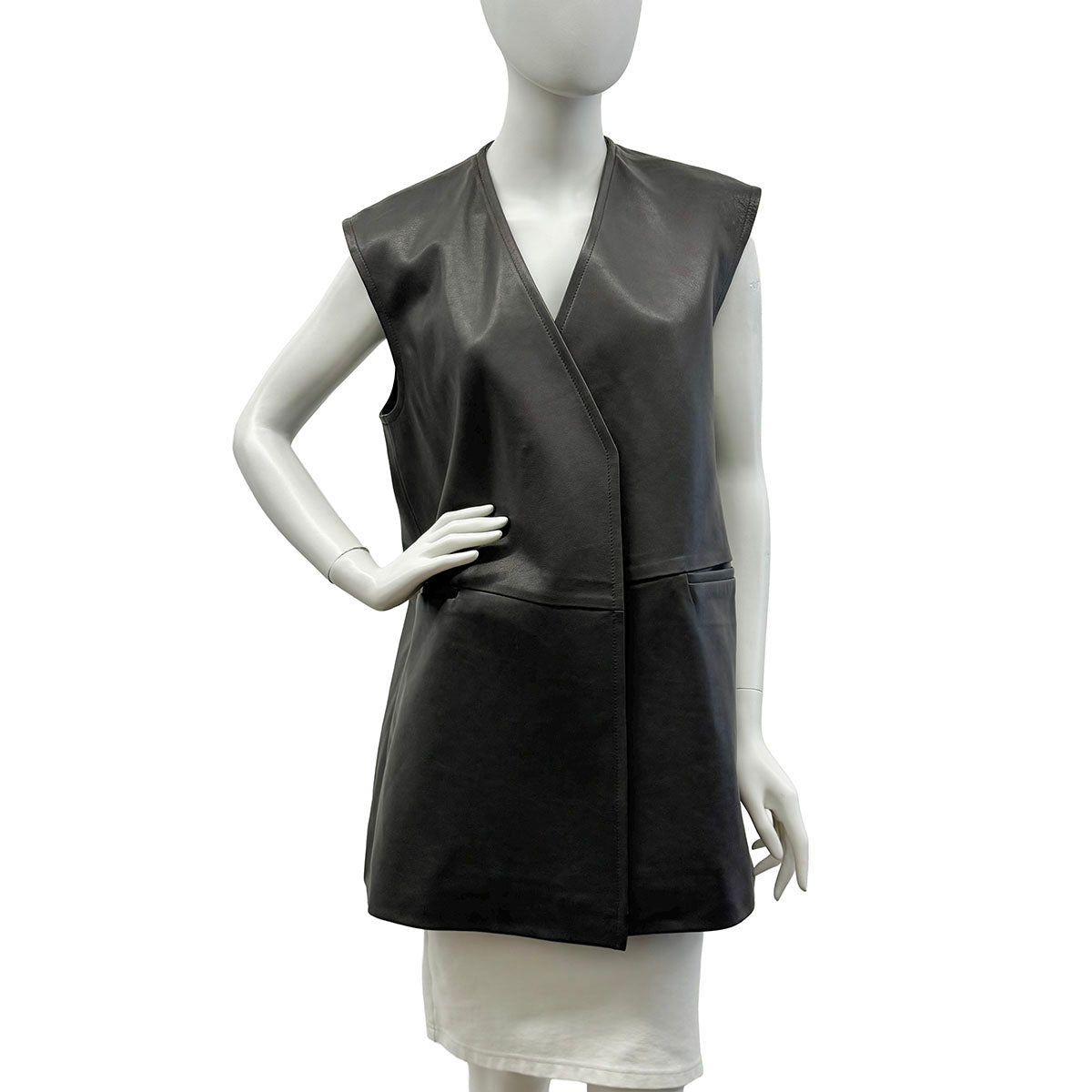 New CO Leather Waistcoat