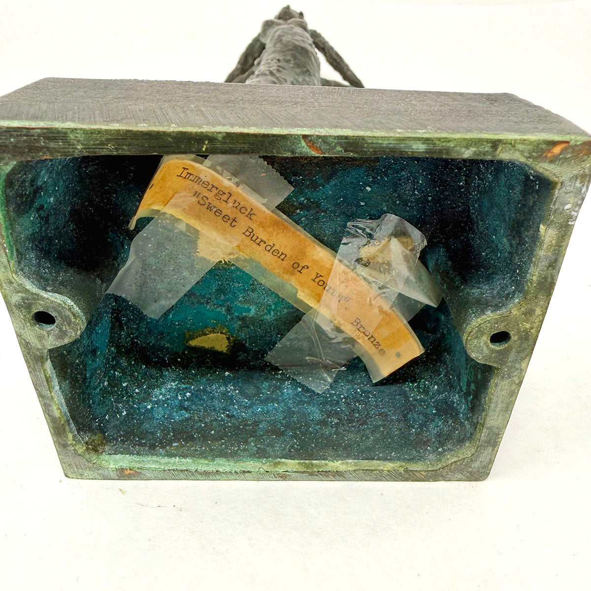 Immergluck "Sweet Burden of Youth"  Sculpture 1960