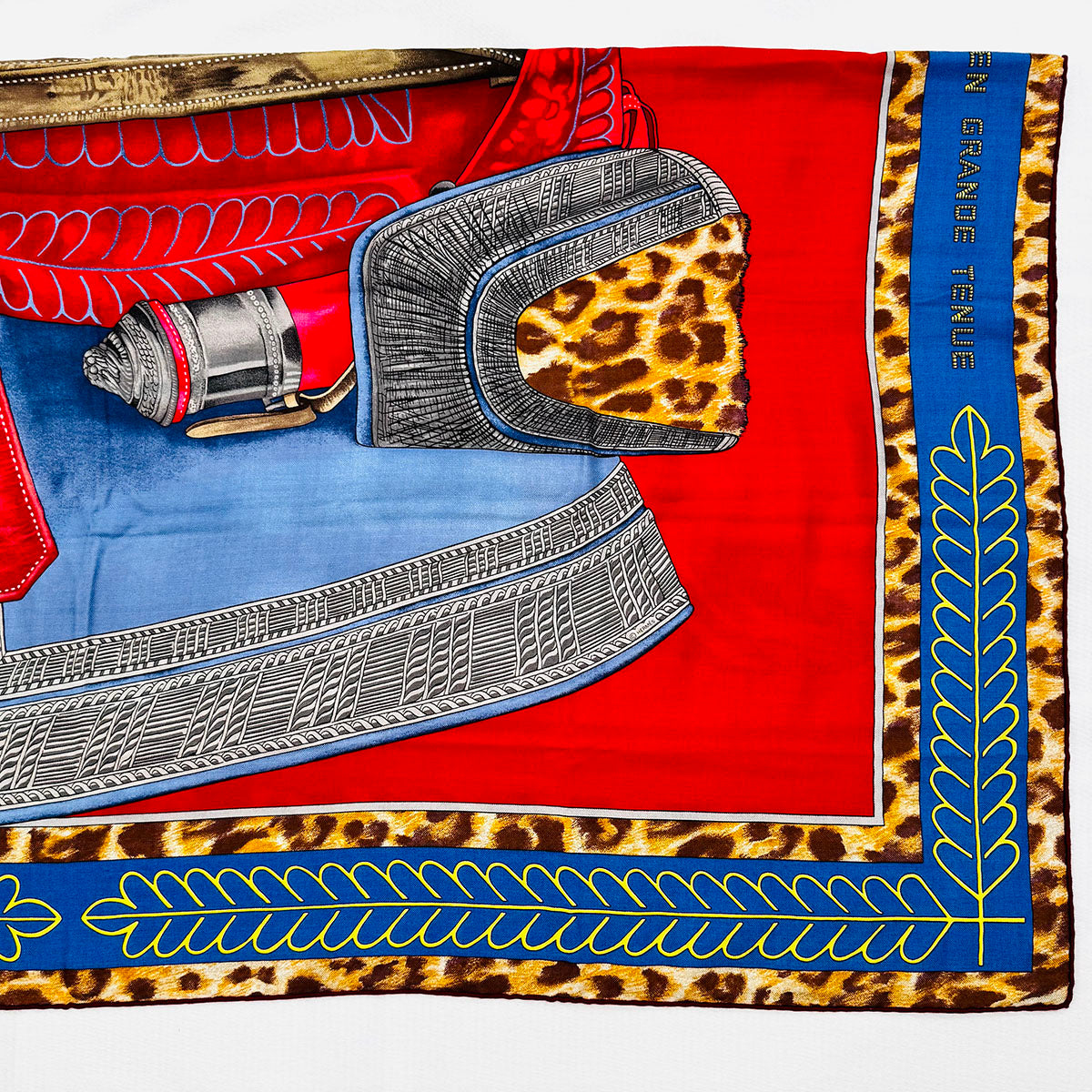 Hermes "Selle d'Officier en Grand Tenue" Shawl