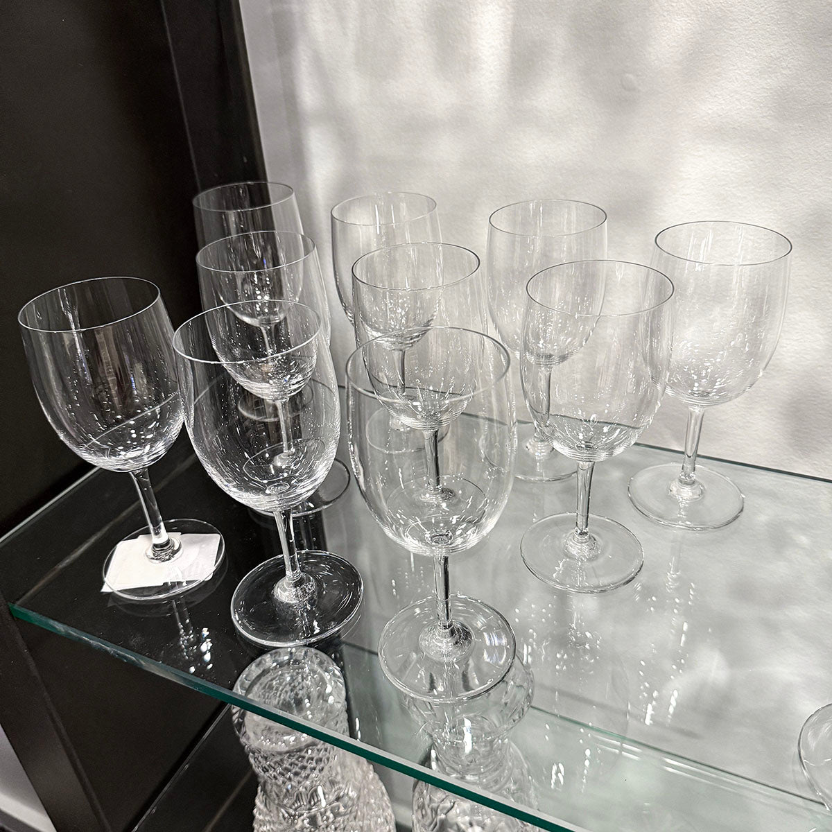 Set of 10 Baccarat Perfection Wine Glasses
