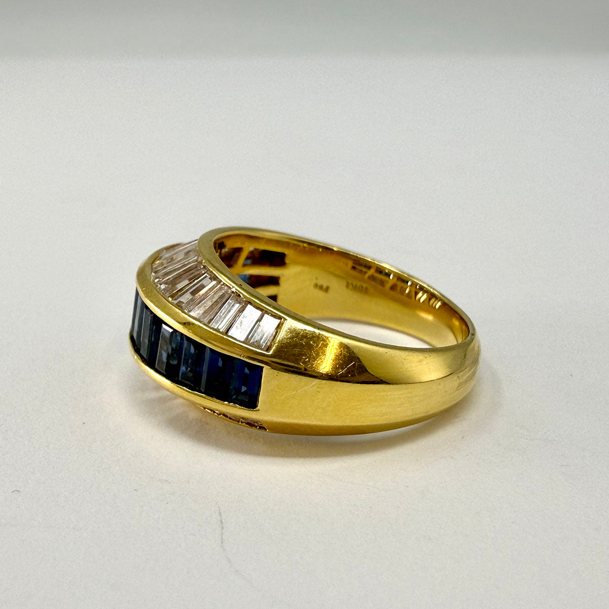 Picchiotti 18K Gold Sapphire and Diamond Ring