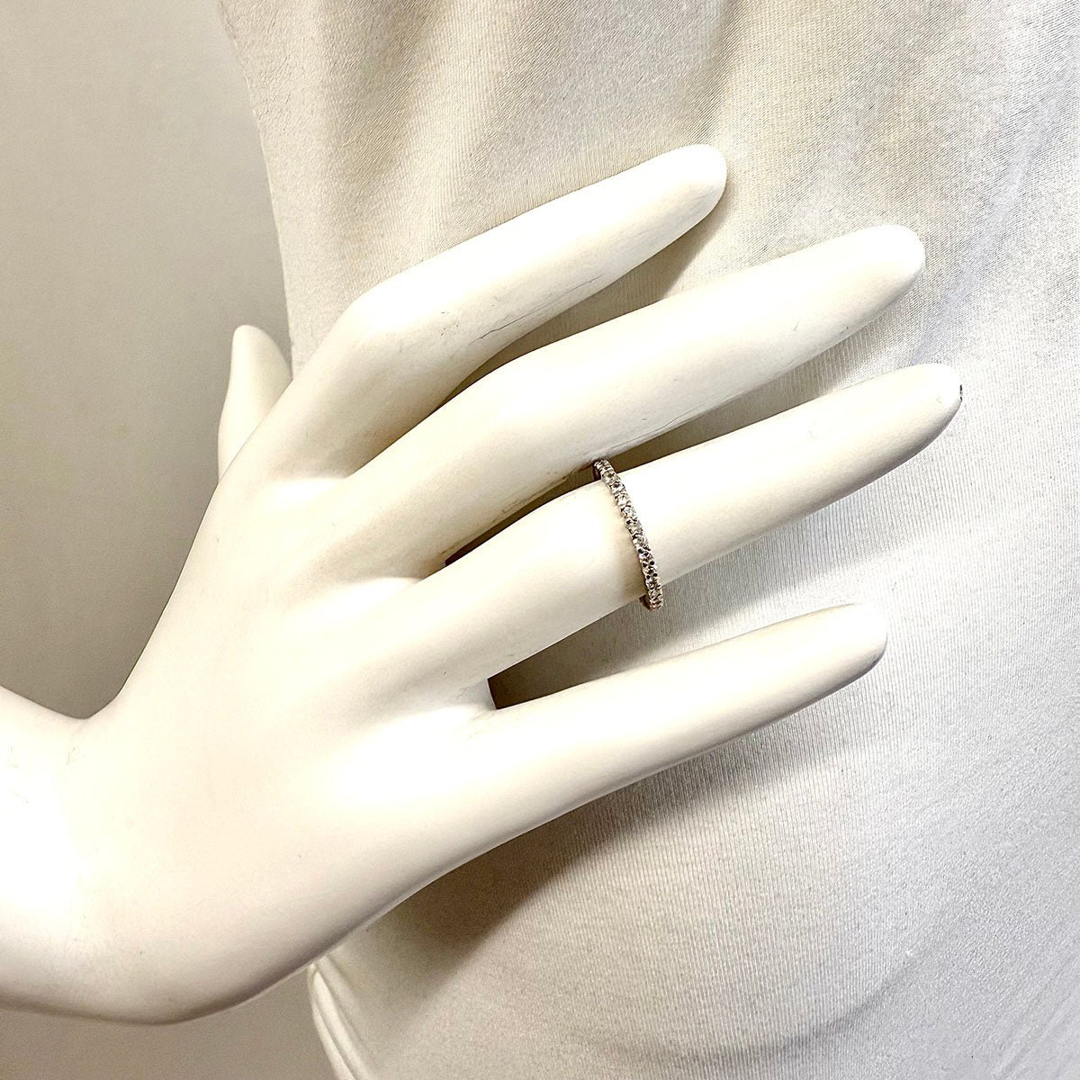 18K White Gold  Diamond Eternity Ring