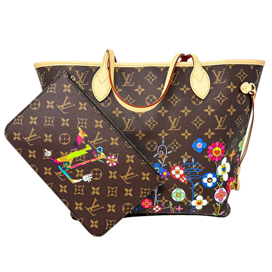 Louis Vuitton Neverfull Limited Edition Murakami Collection