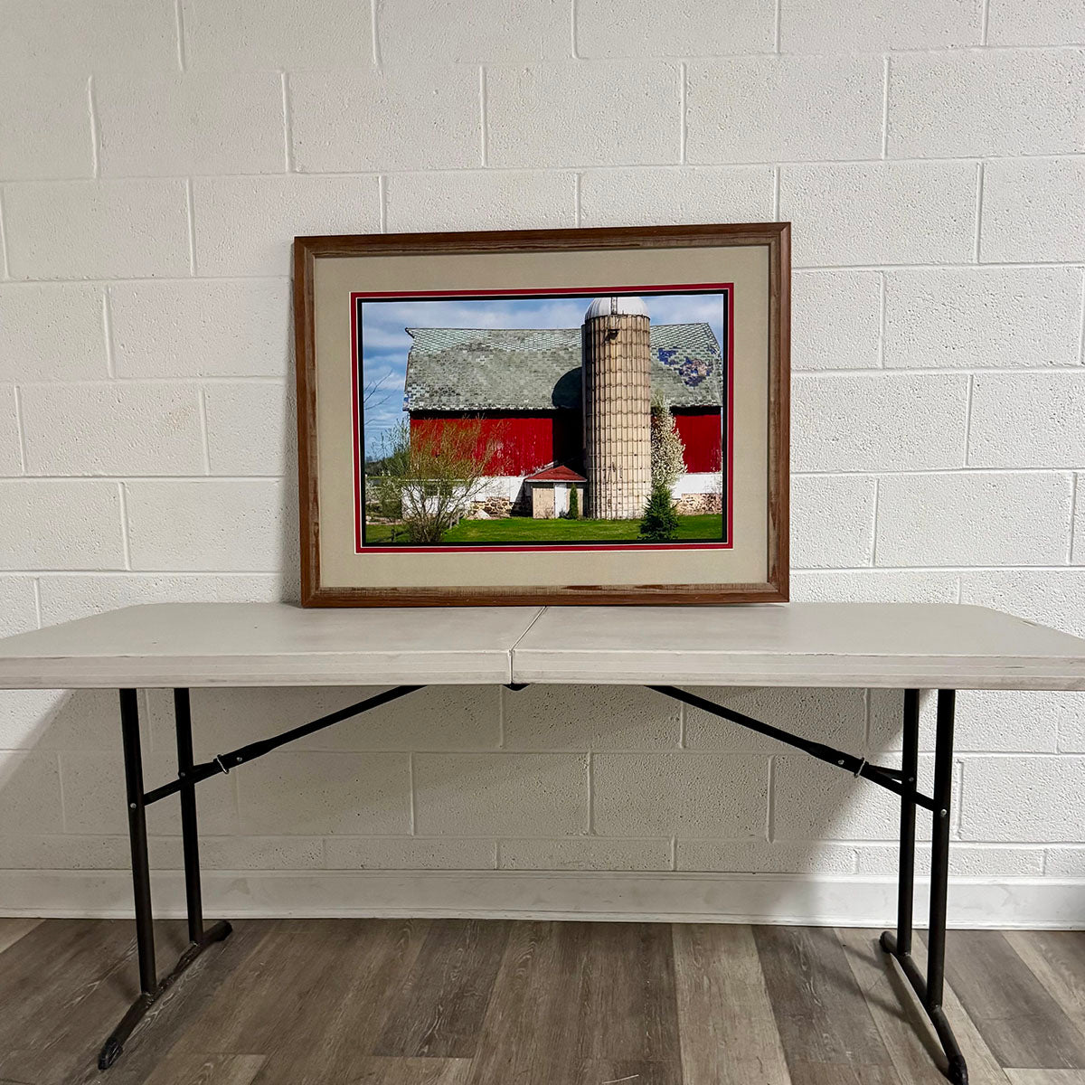 "Barn With Silo"