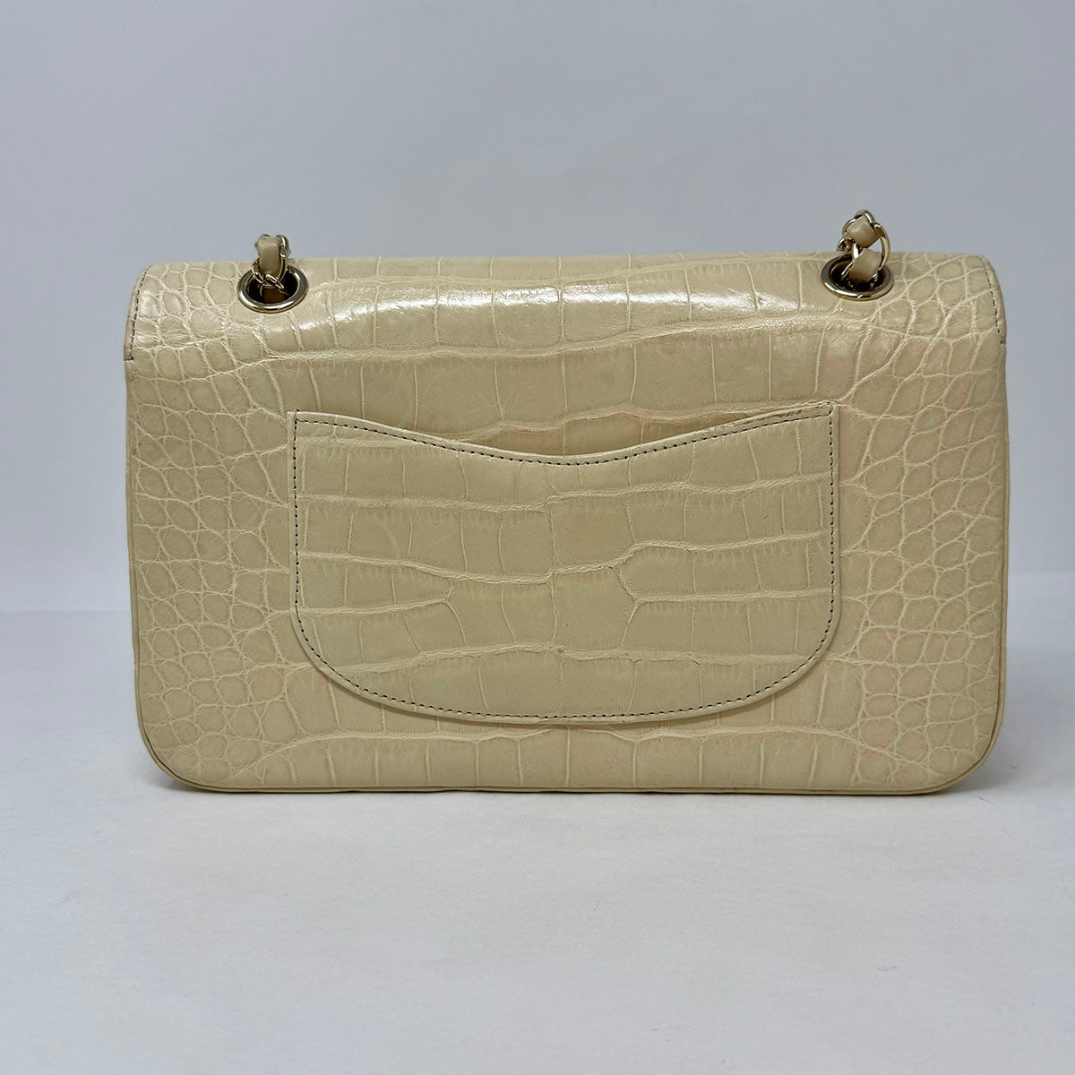 Chanel Medium Alligator Classic Double Flap Bag