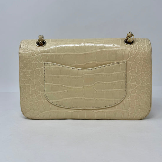 Chanel Medium Alligator Classic Double Flap Bag
