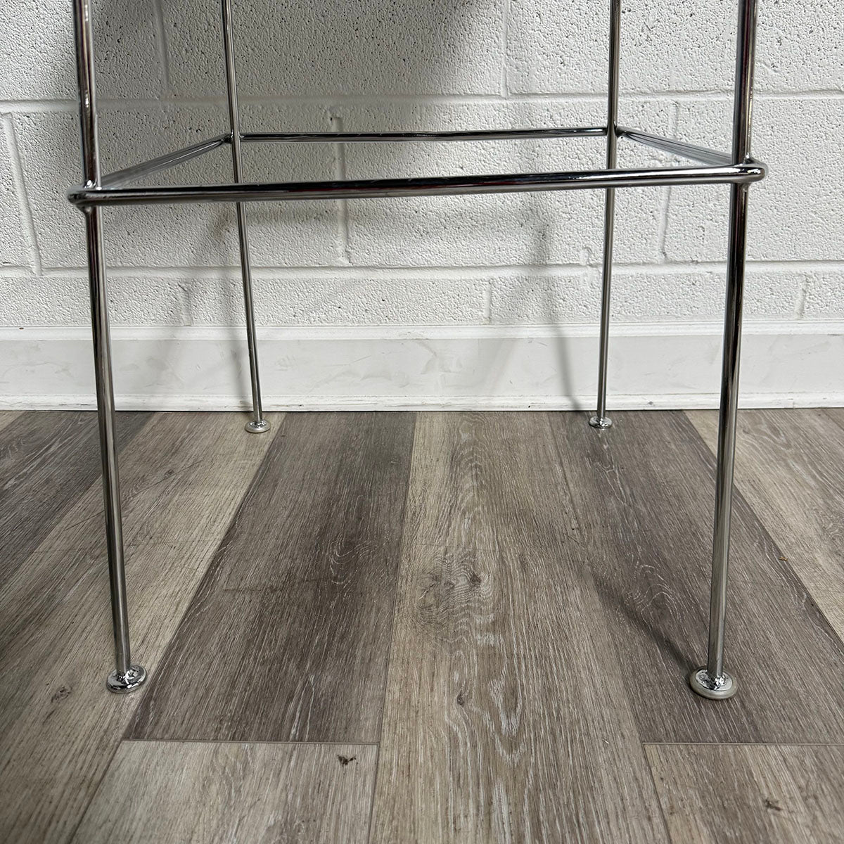 Pair of Bertoia Style Bar Stools