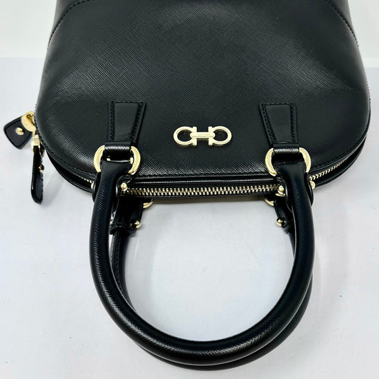Salvatore Ferragamo Saffiano Dorina Satchel