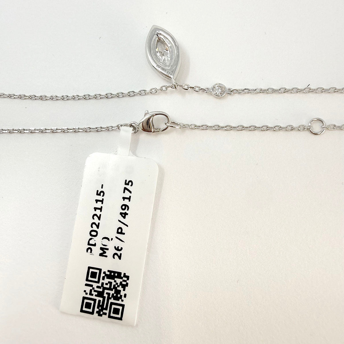 Lab Diamond Pendant Necklace