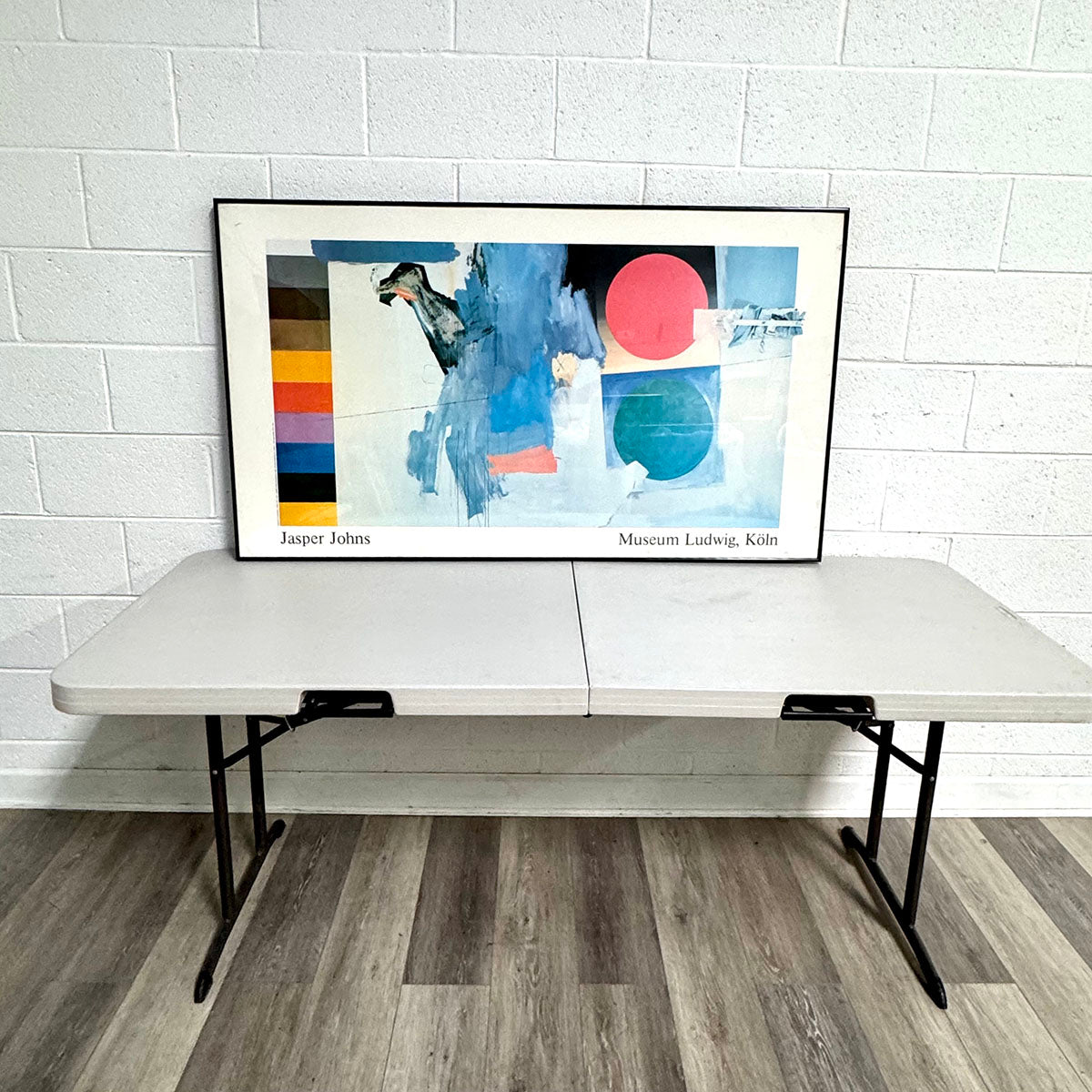 Jasper Johns Poster Framed