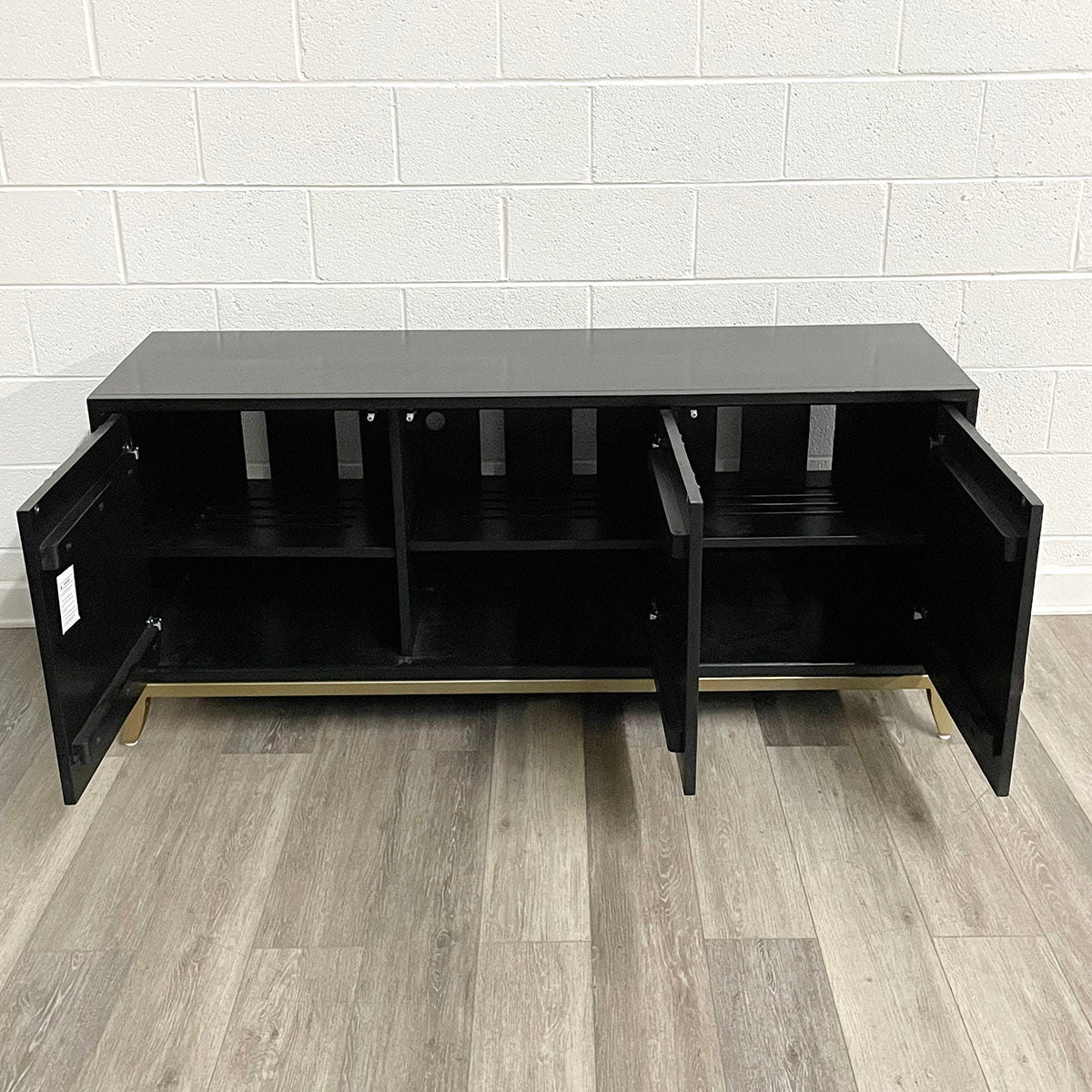 Hooker Furniture Black and Gold Sideboard