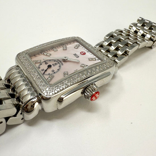 Michele Deco Diamond Watch